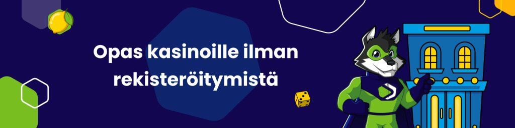 Suomikasino Ilman Rekisteröitymistä Helppoa Pelaamista Verkossa Suomikasino Ilman Rekisteröitymistä Helppoa Pelaamista Verkossa